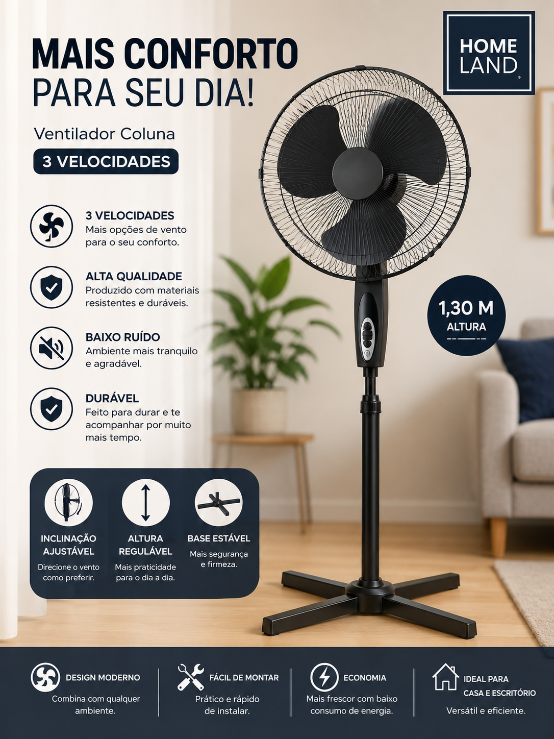 Ventilador de Coluna H...